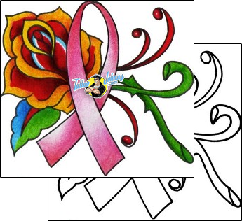 Breast Cancer Tattoo aaf-11605