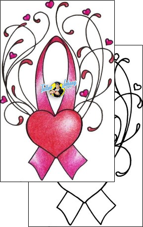 Breast Cancer Tattoo aaf-11606