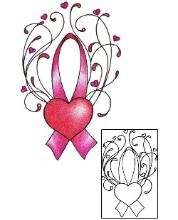 Ribbon Tattoo For Women tattoo | AAF-11606