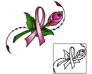 Breast Cancer Tattoo Plant Life tattoo | AAF-11616
