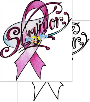 Breast Cancer Tattoo aaf-11619