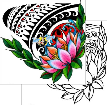 Flower Tattoo polynesian-tattoos-andrea-ale-aaf-11627