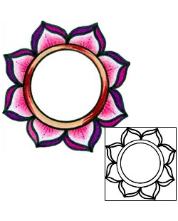 Lotus Tattoo Specific Body Parts tattoo | AAF-11631