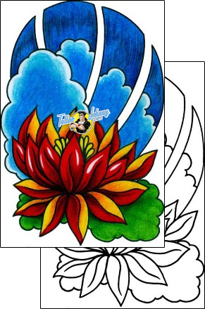 Flower Tattoo lotus-tattoos-andrea-ale-aaf-11633