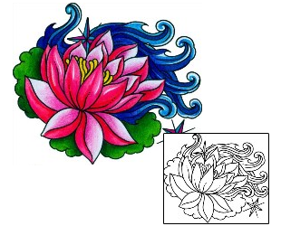Lotus Tattoo AAF-11634