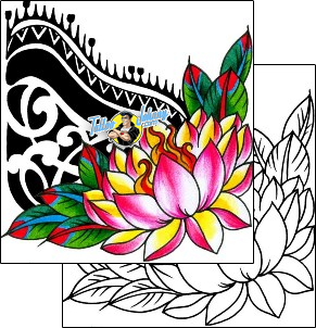 Flower Tattoo lotus-tattoos-andrea-ale-aaf-11641