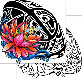 Flower Tattoo lotus-tattoos-andrea-ale-aaf-11661