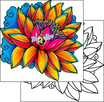 Flower Tattoo lotus-tattoos-andrea-ale-aaf-11666