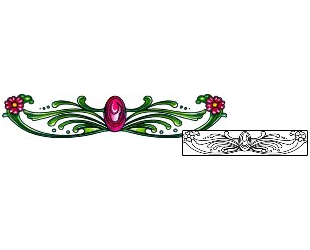 Lower Back Tattoo For Women tattoo | AAF-11853