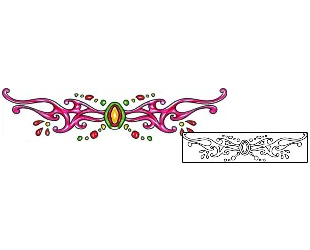 Lower Back Tattoo For Women tattoo | AAF-11861