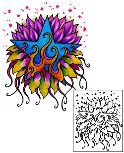Lotus Tattoo Plant Life tattoo | AAF-11945