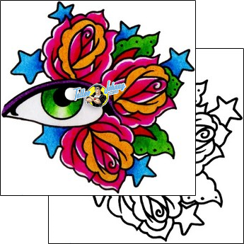 Rose Tattoo plant-life-rose-tattoos-andrea-ale-aaf-11974