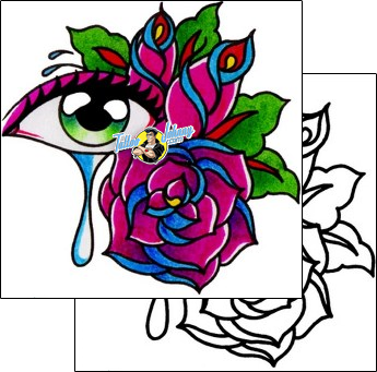 Rose Tattoo plant-life-rose-tattoos-andrea-ale-aaf-11990