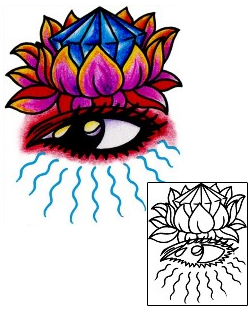 Lotus Tattoo Plant Life tattoo | AAF-12018