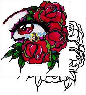 Rose Tattoo plant-life-rose-tattoos-andrea-ale-aaf-12154