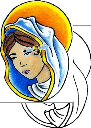 Mary Tattoo religious-and-spiritual-mary-tattoos-aubrey-west-abf-00028