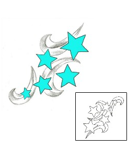 Celestial Tattoo Astronomy tattoo | ABF-00061