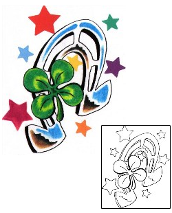 Clover Tattoo Plant Life tattoo | ABF-00101