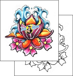 Flower Tattoo plant-life-flowers-tattoos-angel-collins-acf-00036