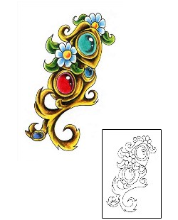 Jewel Tattoo Tattoo Styles tattoo | ACF-00057