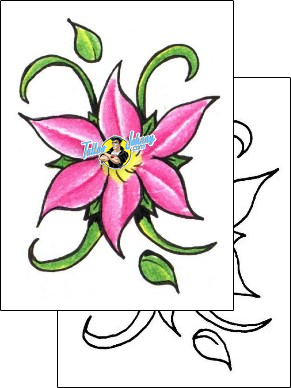 Flower Tattoo plant-life-flowers-tattoos-angel-collins-acf-00059