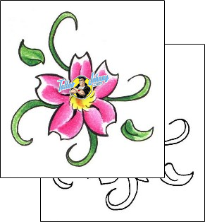 Flower Tattoo plant-life-flowers-tattoos-angel-collins-acf-00060