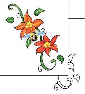 Flower Tattoo plant-life-flowers-tattoos-angel-collins-acf-00067
