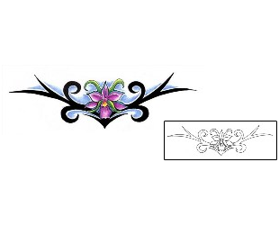 Flower Tattoo Specific Body Parts tattoo | ACF-00070
