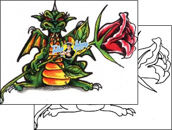 Dragon Tattoo fantasy-tattoos-angel-collins-acf-00124