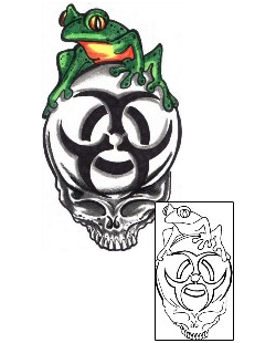 Skull Tattoo Miscellaneous tattoo | ACF-00169