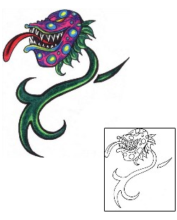 Venus Flytrap Tattoo ACF-00171