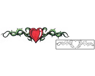 Heart Tattoo Specific Body Parts tattoo | ACF-00185