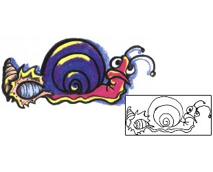 Picture of Kaci Snail Tattoo