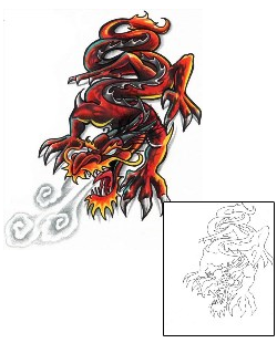 Monster Tattoo Mythology tattoo | ACF-00210