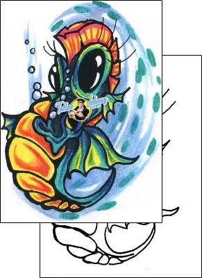 Sea Creature Tattoo acf-00240