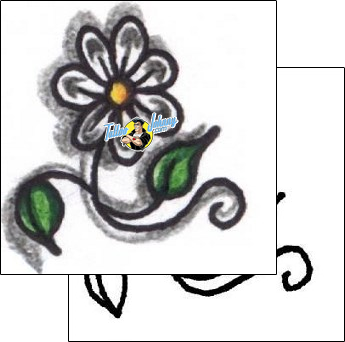 Daisy Tattoo plant-life-daisy-tattoos-angel-collins-acf-00313