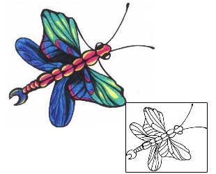 Dragonfly Tattoo For Women tattoo | ACF-00319
