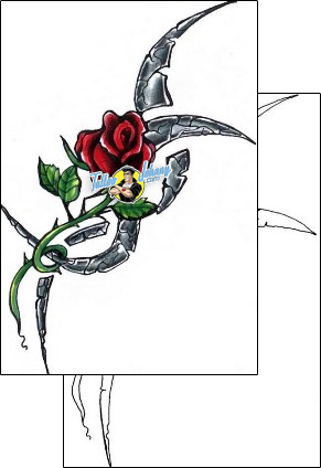 Flower Tattoo plant-life-flowers-tattoos-angel-collins-acf-00355