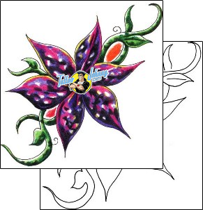 Flower Tattoo plant-life-flowers-tattoos-angel-collins-acf-00371