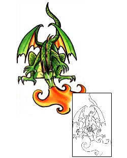 Dragon Tattoo Mythology tattoo | ACF-00418