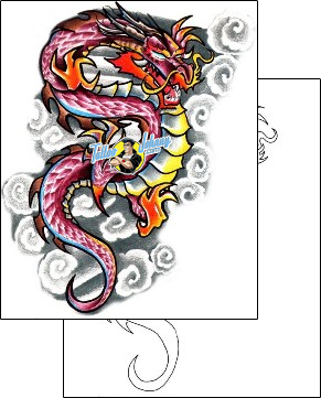 Monster Tattoo fantasy-tattoos-angel-collins-acf-00452