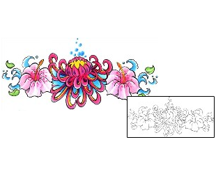Chrysanthemum Tattoo ACF-00462