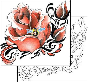 Rose Tattoo plant-life-rose-tattoos-angel-collins-acf-00470