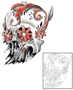 Day of the Dead Tattoo Ethnic tattoo | ACF-00481