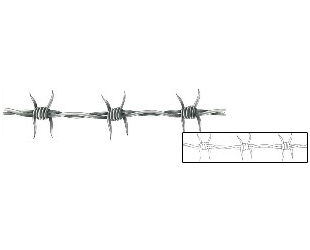 Barbed Wire Tattoo Specific Body Parts tattoo | ACF-00482