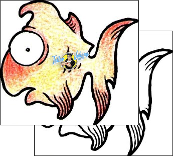 Fish Tattoo marine-life-fish-tattoos-adam-sargent-adf-00007
