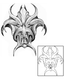 Devil - Demon Tattoo Tattoo Styles tattoo | ADF-00168