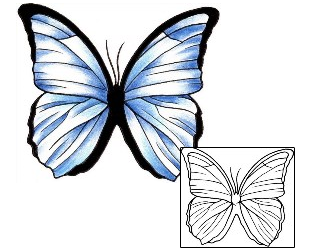 Butterfly Tattoo For Women tattoo | ADF-00179