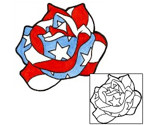 Rose Tattoo Plant Life tattoo | ADF-00226