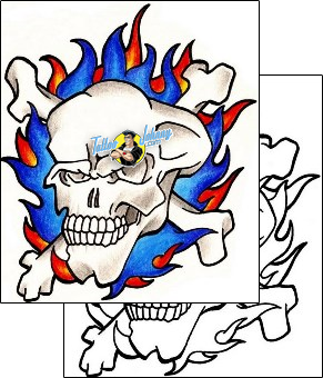 Skull Tattoo horror-skull-tattoos-adam-sargent-adf-00291